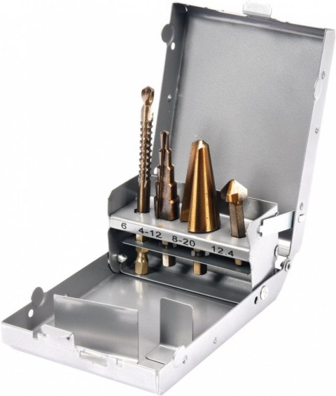 ZESTAW WIERTEŁ UNIWE Z UCHWYTEM HEX YT-44705 YATO ZESTAW WIERTEŁ UNIWE Z UCHWYTEM HEX YT-44705 YATO