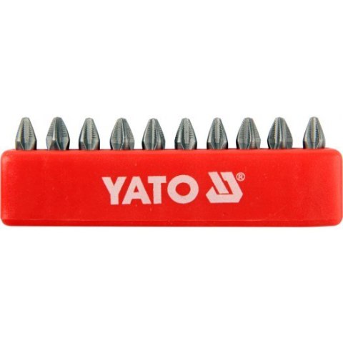 GROTY DO WKRĘTARKI 10SZT. PH2x25 S2 YT-0475 YATO GROTY DO WKRĘTARKI 10SZT. PH2x25 S2 YT-0475 YATO