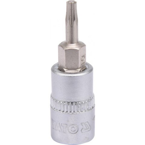 KLUCZ TRZPIENIOWY TORX 1/4" T10 L37MM YT-04302 YAT