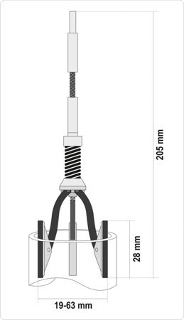 HONOWNICA DO CYLINDRÓW 19-63mm YT-05810 YATO HONOWNICA DO CYLINDRÓW 19-63mm YT-05810 YATO