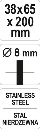 SZCZOTKA DRUCIANA CYLINDRYCZNA 38MM YT-47698 YATO SZCZOTKA DRUCIANA CYLINDRYCZNA 38MM YT-47698 YATO
