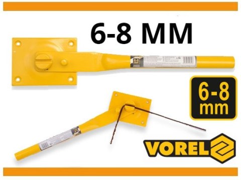 GIĘTARKA DO DRUTU ZBROJENIOWEGO 6-8MM 49800V VOREL GIĘTARKA DO DRUTU ZBROJENIOWEGO 6-8MM 49800V VOREL
