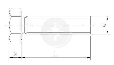 ŚRUBA Z ŁBEM SZEŚCIOKĄTNYM 10x80 k8.8 1KG Q3042 ŚRUBA Z ŁBEM SZEŚCIOKĄTNYM 10x80 k8.8 1KG Q3042