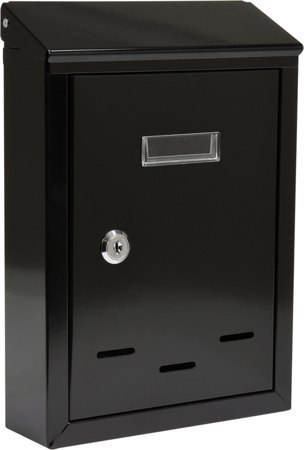 SKRZYNKA NA LISTY 285x200x60MM CZARNA 78540V VOREL SKRZYNKA NA LISTY 285x200x60MM CZARNA 78540V VOREL
