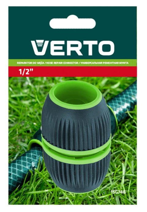 Reparator do węża dwumaterialowy 3/4" 15G747 VERTO Reparator do węża dwumaterialowy 3/4" 15G747 VERTO
