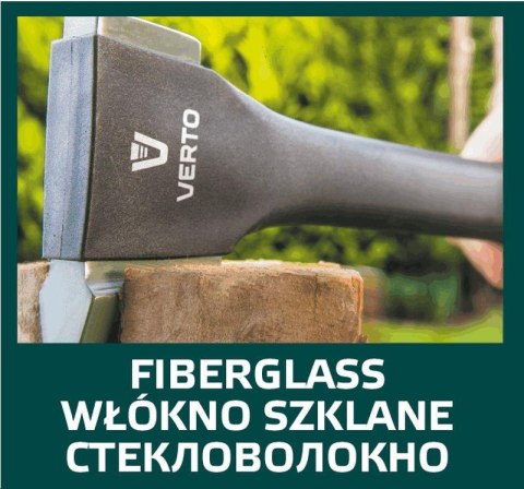 Siekiera 1350g, trzonek z włókna 05G103 VERTO Siekiera 1350g, trzonek z włókna 05G103 VERTO