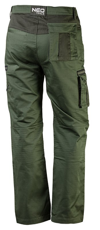 Spodnie robocze CAMO olive, rozmiar XL 81-222 NEO Spodnie robocze CAMO olive, rozmiar XL 81-222 NEO