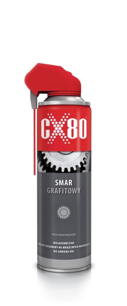 CX-80 SMAR GRAFITOWY 500ML DUOSPRAY