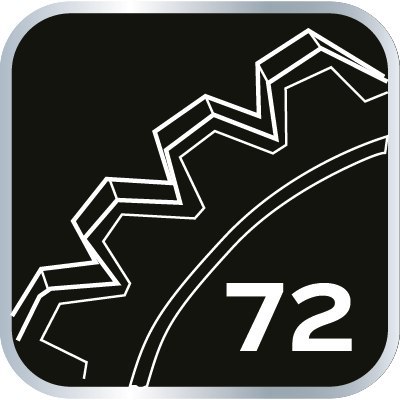 Klucz płasko-oczkowy z grzechotką i przełącznikiem Klucz płasko-oczkowy z grzechotką i przełącznikiem