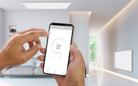 Panel grzewczy na podczerwień 720W WIFI IP24 90-101 Neo Panel grzewczy na podczerwień 720W WIFI IP24 90-101 Neo