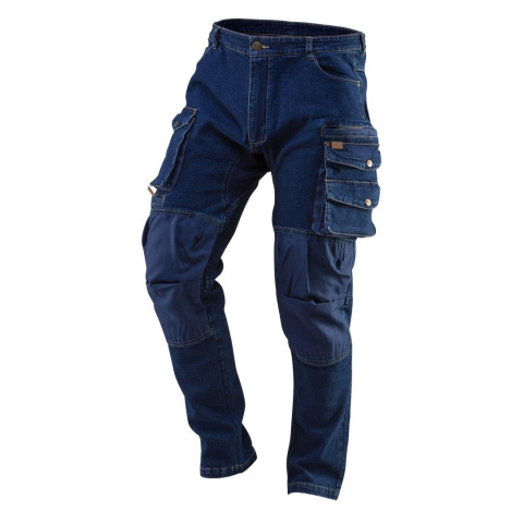 Spodnie robocze DENIM, wzmocnione 81-228-S Neo