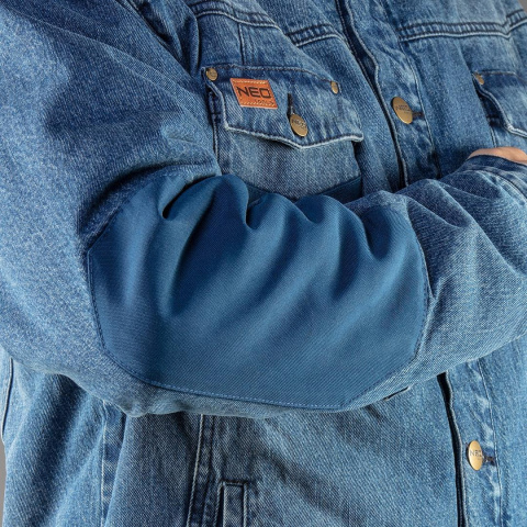 Kurtka jeansowa ocieplana DENIM roz. L 81-557 Neo Kurtka jeansowa ocieplana DENIM roz. L 81-557 Neo