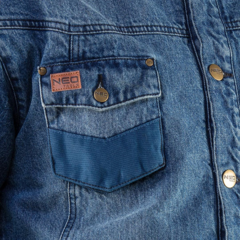 Kurtka jeansowa ocieplana DENIM roz. S 81-557 Neo Kurtka jeansowa ocieplana DENIM roz. S 81-557 Neo
