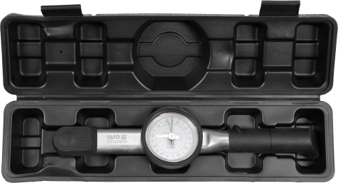 KLUCZ DYNAMOMETR. 1/4" 0-5Nm ZEGAROWY YT-07830 YAT KLUCZ DYNAMOMETR. 1/4" 0-5Nm ZEGAROWY YT-07830 YAT