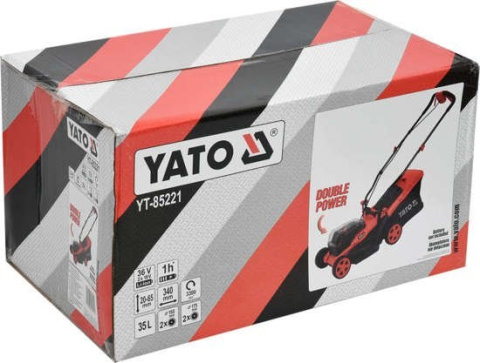 KOSIARKA AKU 36V (KORPUS BEZ BATERII) YT-85221 YATO KOSIARKA AKU 36V (KORPUS BEZ BATERII) YT-85221 YATO