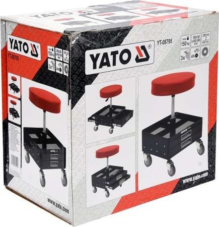 SIEDZISKO WARSZTATOWE Z SZUFLADAMI YT-08795 YATO SIEDZISKO WARSZTATOWE Z SZUFLADAMI YT-08795 YATO