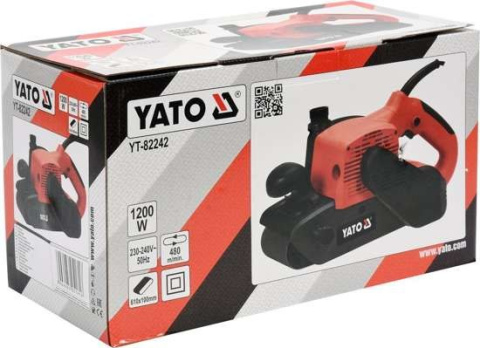 SZLIFIERKA TAŚMOWA 1200W 100MM X 610MM YT-82242 YATO SZLIFIERKA TAŚMOWA 1200W 100MM X 610MM YT-82242 YATO