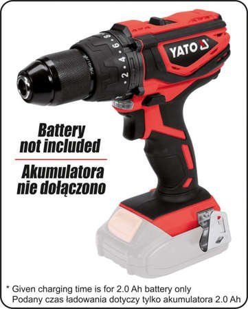 WIERTARKO- WKRĘTARKA UDAR. 18V BEZ AKUMU YT-82787 WIERTARKO- WKRĘTARKA UDAR. 18V BEZ AKUMU YT-82787