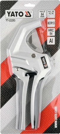 OBCINAK DO RUR PCV 64MM V-CUT YT-22293 YATO OBCINAK DO RUR PCV 64MM V-CUT YT-22293 YATO