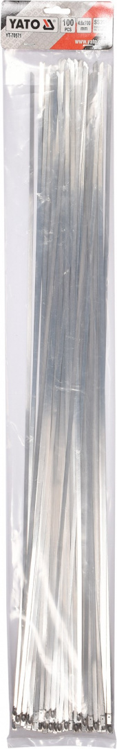 OPASKI ZACI ZE STA NIERD 4.6X700MM100SZT YT-70571 OPASKI ZACI ZE STA NIERD 4.6X700MM100SZT YT-70571