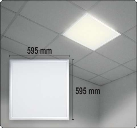 OPRAWA SUFITOWA LED 40W 595x595MM 4000LM YT-81948 OPRAWA SUFITOWA LED 40W 595x595MM 4000LM YT-81948