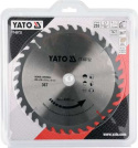 TARCZA TCT DO DREWNA 255X36TX30MM YT-60732 YATO