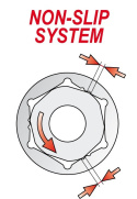 NASADKA UDAROWA NON-SLIP DŁUGA 12MM YT-1590 YATO