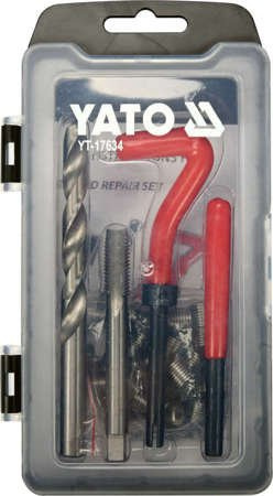 ZESTAW DO NAPRAWY GWINTÓW M10x1,5 YT-17634 YATO ZESTAW DO NAPRAWY GWINTÓW M10x1,5 YT-17634 YATO
