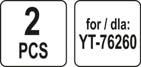 NOŻE DO STRUGA DO PŁYT GK YT-76260 YT-76261 YATO NOŻE DO STRUGA DO PŁYT GK YT-76260 YT-76261 YATO