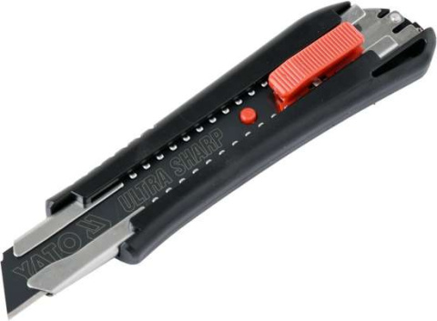 NOŻYK Z OSTRZEM ŁAMANYM 18MM SK2H YT-75123 YATO NOŻYK Z OSTRZEM ŁAMANYM 18MM SK2H YT-75123 YATO