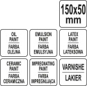 PĘDZEL TAPETOWY E50X150 YT-54642 YATO