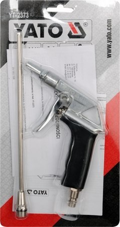 PISTOLET DO PRZEDMUCHIWANIA Z 2-KOŃC. YT-2373 YATO PISTOLET DO PRZEDMUCHIWANIA Z 2-KOŃC. YT-2373 YATO