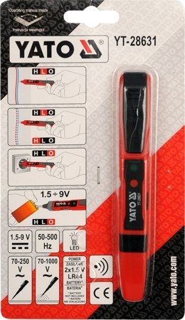 PRÓBNIK NAPIĘCIA - FAZER YT-28631 YATO PRÓBNIK NAPIĘCIA - FAZER YT-28631 YATO