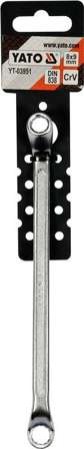 KLUCZ OCZKOWO-ODGIĘTY 8*9MM YT-03951 YATO KLUCZ OCZKOWO-ODGIĘTY 8*9MM YT-03951 YATO