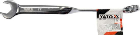 KLUCZ PŁASKO-OCZKOWY SKRĘCONY 17MM YT-01856 YATO KLUCZ PŁASKO-OCZKOWY SKRĘCONY 17MM YT-01856 YATO