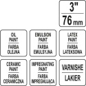 PĘDZEL ANGIELSKI AKRYL MA3" YT-54524 YATO