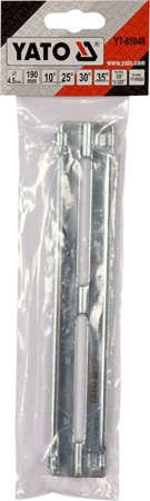 PROWADNIK DO PILNIKA OKRĄGŁEGO 4,5MM YT-85048 YATO PROWADNIK DO PILNIKA OKRĄGŁEGO 4,5MM YT-85048 YATO