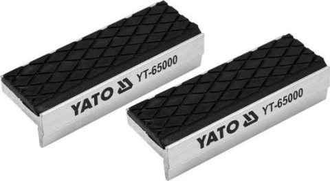 SZCZĘKI WYMIENNE MIĘKKIE DO IMADŁA 75 MM YT-65000 SZCZĘKI WYMIENNE MIĘKKIE DO IMADŁA 75 MM YT-65000
