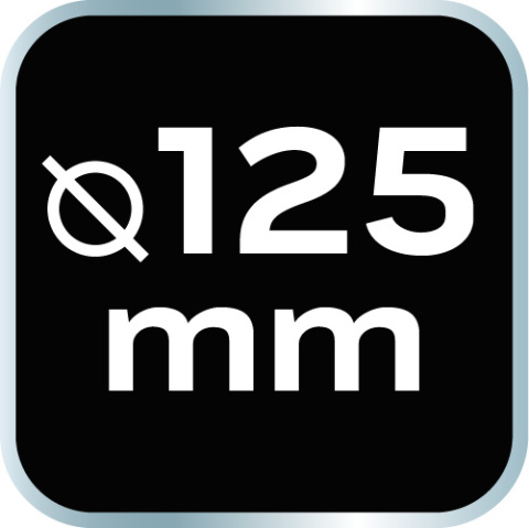 Uchwyt mocujący 125 mm do padów polerskich 130 x 1 Uchwyt mocujący 125 mm do padów polerskich 130 x 1