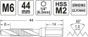 WIERTŁO-GWINTOWNIK M6 HEX YT-44843 YATO