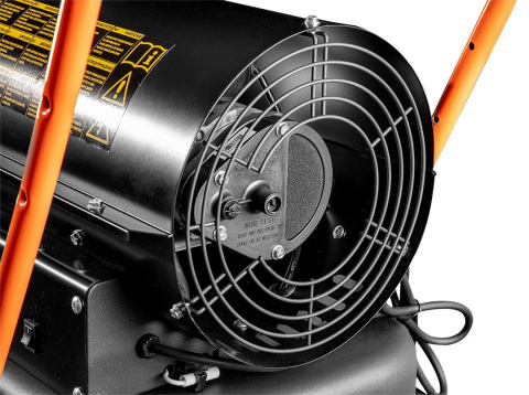 Nagrzewnica olejowa 30kW, zbiornik 34l, kółka Nagrzewnica olejowa 30kW, zbiornik 34l, kółka