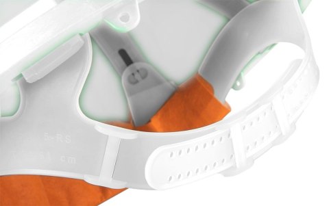 Kask ochronny atestowany, biały Kask ochronny atestowany, biały