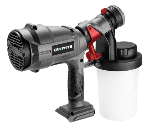 Pistolet natryskowy HVLP Energy+ 18V, Li-Ion, bez Pistolet natryskowy HVLP Energy+ 18V, Li-Ion, bez