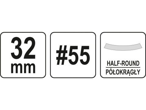 PÓŁOKRĄGŁE DŁUTO DO DREWNA 32MM YT-62827 YATO PÓŁOKRĄGŁE DŁUTO DO DREWNA 32MM YT-62827 YATO