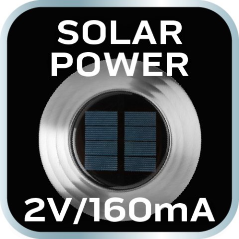 Lampa solarna słupek SMD LED 10 lm Lampa solarna słupek SMD LED 10 lm