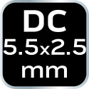 Przewód podłączeniowy MC4 /DC 5.5*2.5, długość 5 m