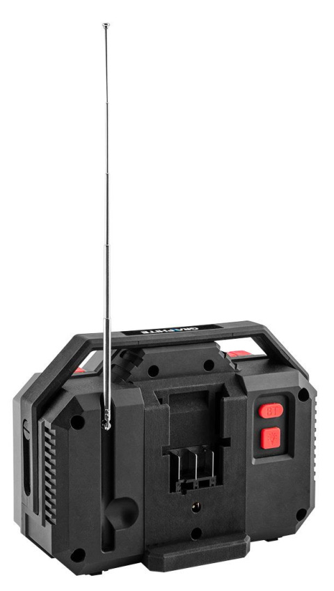 Radio akumulatorowo-sieciowe Energy+ 18V, Li-lon, Radio akumulatorowo-sieciowe Energy+ 18V, Li-lon,