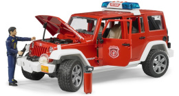 Jeep Straż Pożarna z figurką 02528 Bruder