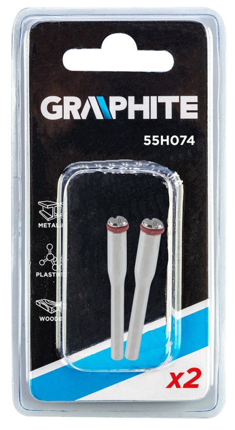 Trzpień do miniszlifierki 3.2 mm, 2 szt. Trzpień do miniszlifierki 3.2 mm, 2 szt.