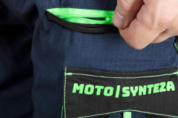 Spodnie robocze Motosynteza M, 100% bawełna rip stop